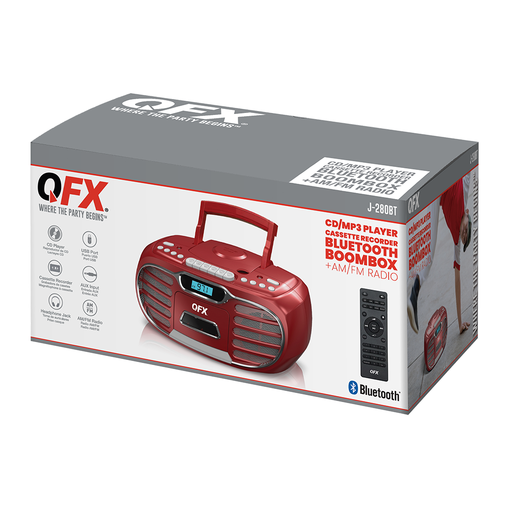 J 280BT 3D BOX RED J 280BT 3D BOX RED